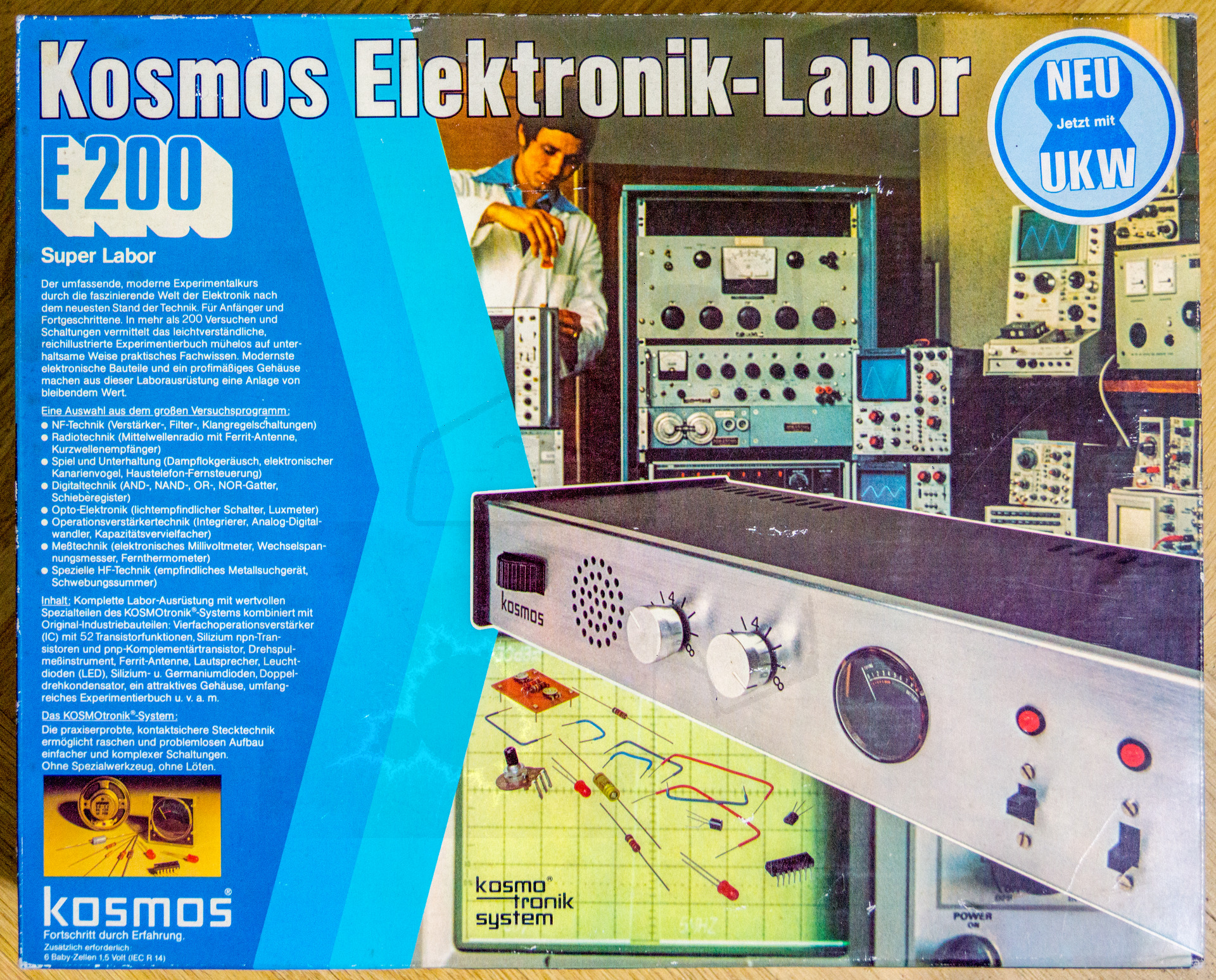 Kosmos Elektronik Labor E200 - Kasten